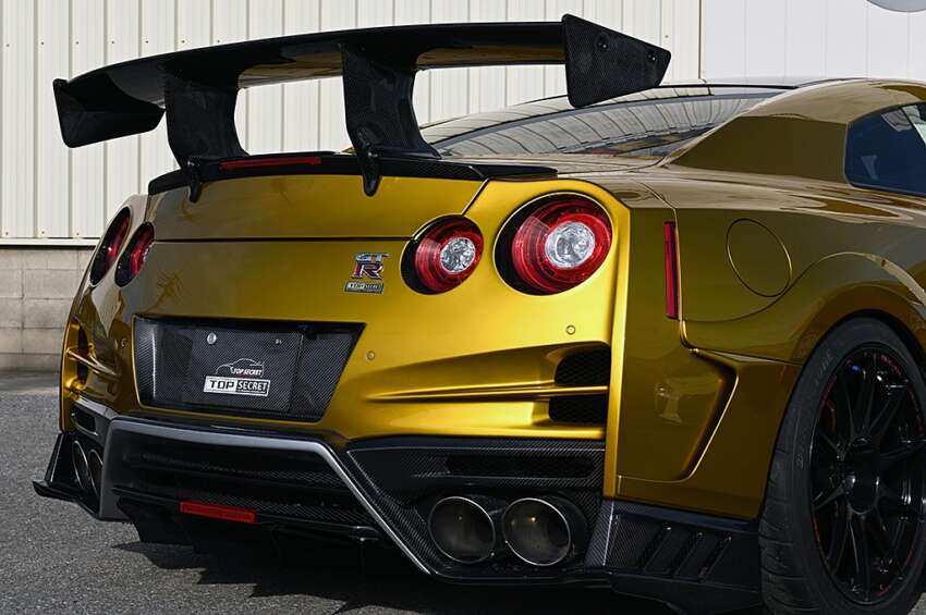 Dua Nissan GT-R R35 dari Top Secret, sebuah dari HKS sah akan dipamer di Tokyo Auto Salon KL 2024 1838867