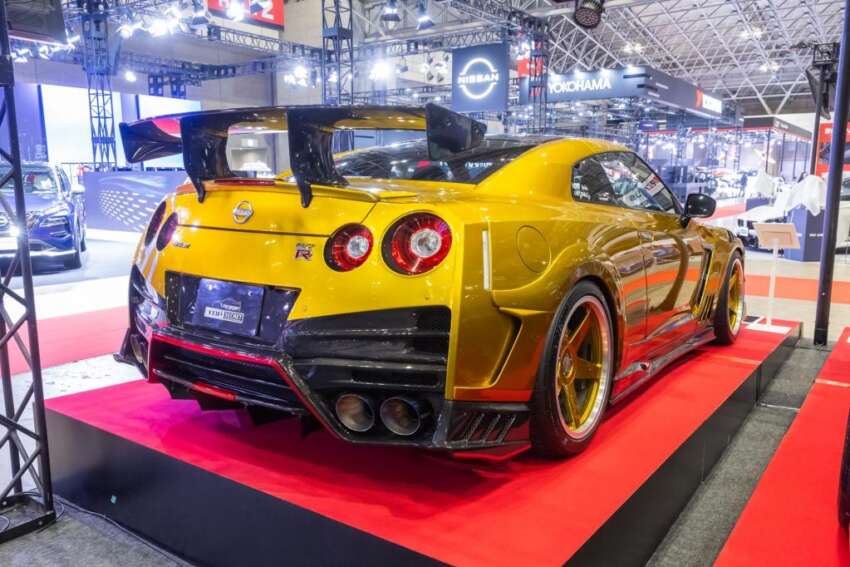 Dua Nissan GT-R R35 dari Top Secret, sebuah dari HKS sah akan dipamer di Tokyo Auto Salon KL 2024 1838869