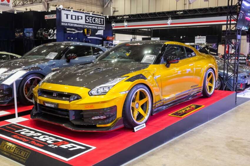 Dua Nissan GT-R R35 dari Top Secret, sebuah dari HKS sah akan dipamer di Tokyo Auto Salon KL 2024 1838870