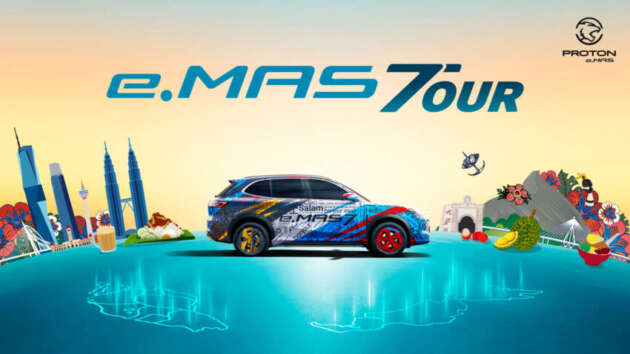 Proton eMas 7 tempuh 2,000 km pusing seluruh negara