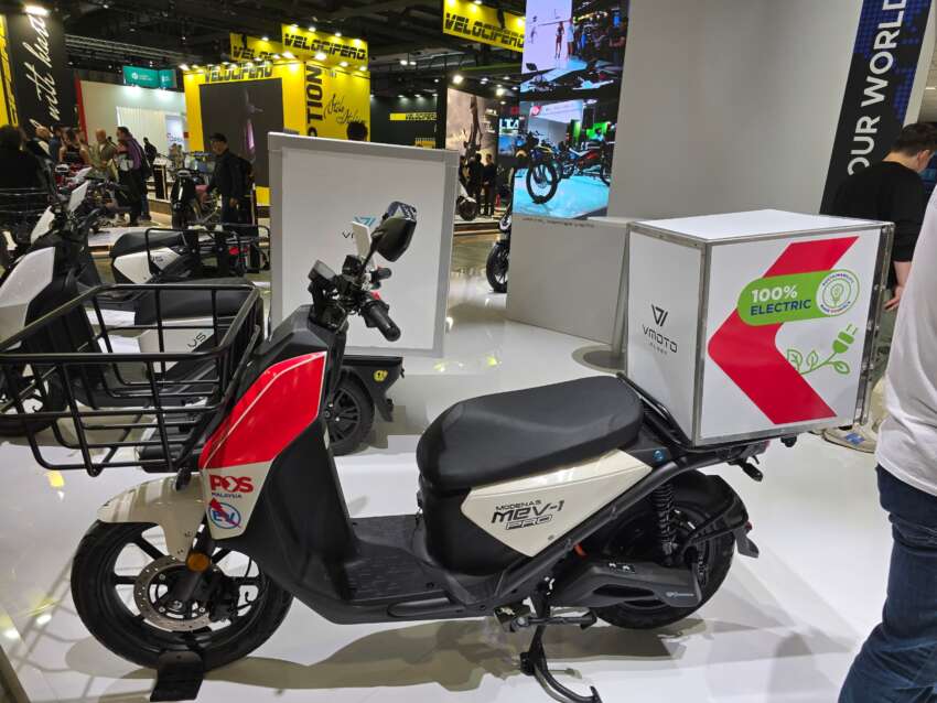Modenas flies Malaysian flag at EICMA with MEV-1 Pro 1846007