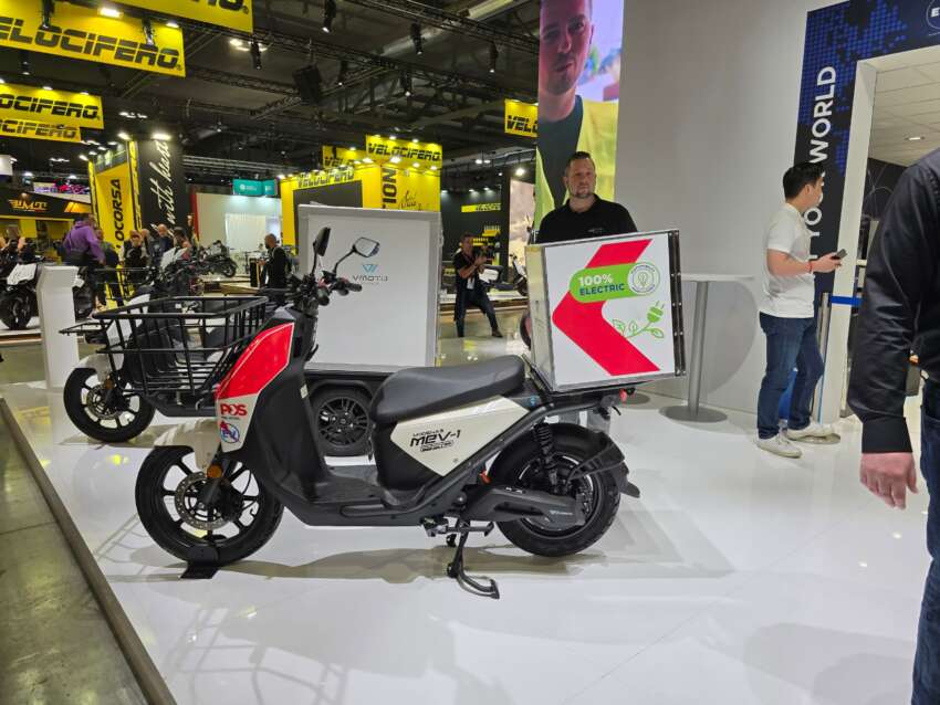 Modenas flies Malaysian flag at EICMA with MEV-1 Pro 1846010