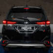 GALERI: Perodua Aruz dengan warna Elegant Black – diskaun RM4k hingga 31 Dis, dari bawah RM70k