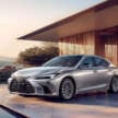 Lexus ES facelift 2026 didedah – dapat lampu, gril dan skrin sesentuh 14 inci baru, enjin masih sama
