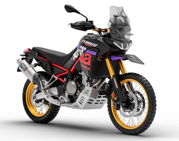 Aprilia Tuareg Rally diperkenal – kelengkapan dinaik taraf untuk lebih lasak, hampir seperti model rally-raid
