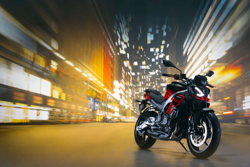 Aprilia Tuono 457 diperkenal – keseluruhan badan termasuk tangki diubah, enjin dua silinder 457 cc 1845898