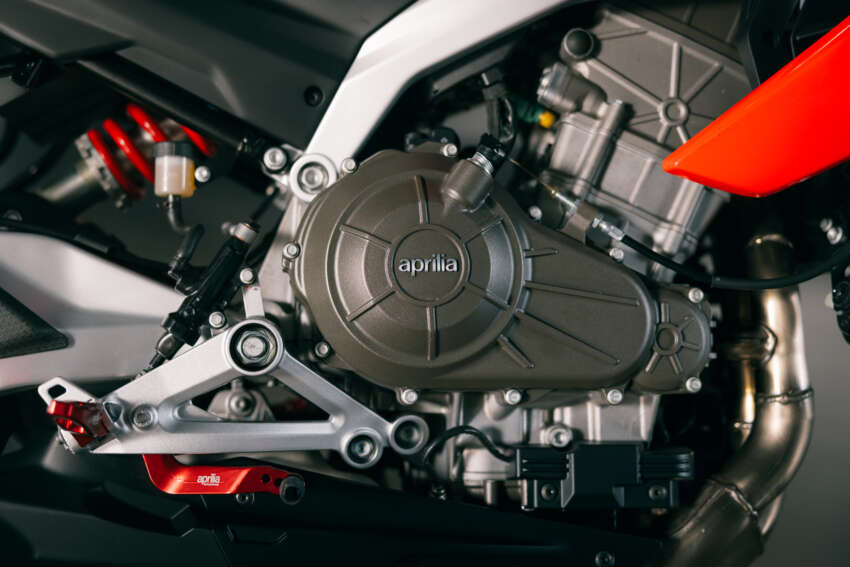 Aprilia Tuono 457 diperkenal – keseluruhan badan termasuk tangki diubah, enjin dua silinder 457 cc 1845901