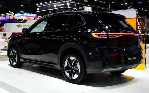 Geely EX5 dilancar di Thailand — kembar Proton eMas 7, varian Pro dan Max, jarak 495 km, dari RM111k