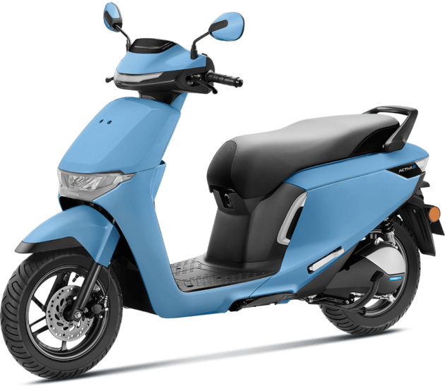 Honda Activa e:, QC1 dilancar di India – motosikal EV jarak gerak sehingga 102 km, bateri boleh keluar