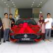 Lebih 20 pemilik baru MG5 dirai dalam satu majlis penyerahan yang diadakan di MG Motor Glenmarie