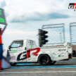 Toyota Hilux Champ race truck in Thailand Super Pickup series – 2.4L diesel, fender flares, rear wing!