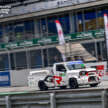 Toyota Hilux Champ race truck in Thailand Super Pickup series – 2.4L diesel, fender flares, rear wing!