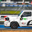 Toyota Hilux Champ race truck in Thailand Super Pickup series – 2.4L diesel, fender flares, rear wing!