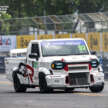 Toyota Hilux Champ race truck in Thailand Super Pickup series – 2.4L diesel, fender flares, rear wing!