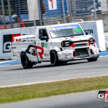 Toyota Hilux Champ race truck in Thailand Super Pickup series – 2.4L diesel, fender flares, rear wing!