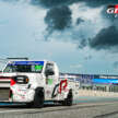 Toyota Hilux Champ race truck in Thailand Super Pickup series – 2.4L diesel, fender flares, rear wing!