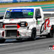 Toyota Hilux Champ race truck in Thailand Super Pickup series – 2.4L diesel, fender flares, rear wing!