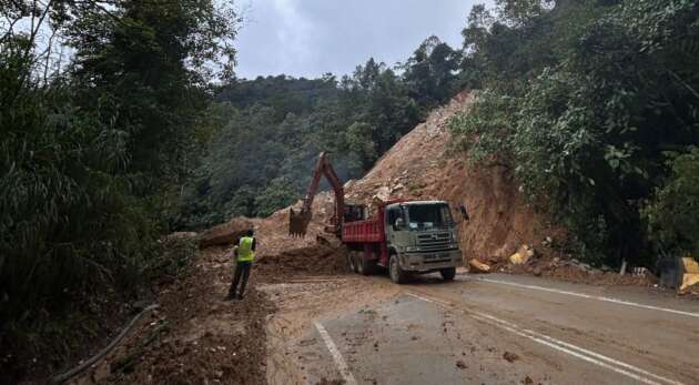 Jalan Simpang Pulai-Cameron Highlands dijangka dibuka semula pada 25 Nov 2024 – JKR Perak