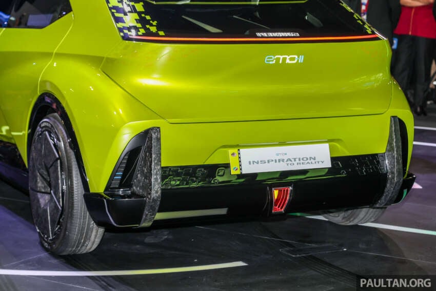 Perodua eMO-II concept – full-size show car previews first EV, 0-100 km/h 6-7 secs, up to 410 km range 1857961