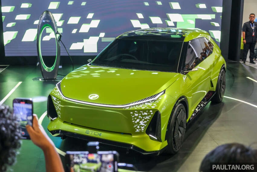 Perodua eMO-II concept – full-size show car previews first EV, 0-100 km/h 6-7 secs, up to 410 km range 1857929