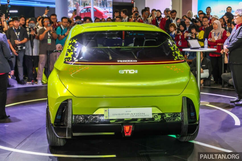 Perodua eMO-II concept – full-size show car previews first EV, 0-100 km/h 6-7 secs, up to 410 km range 1857939