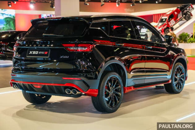 Proton X50 Sport Edition dilancar – luaran hitam, kit badan merah, 1k unit berasaskan Premium; RM98,300
