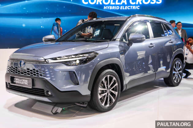 Toyota Corolla Cross Hybrid facelift dilancar di KLIMS 2024 – 1.8V, HEV; GR Sport kini hibrid, RM134k-149k