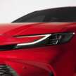 Toyota Camry 2.5V 2025 kini di Malaysia – RM221,000, tanpa hibrid, 2.5L NA 204 PS/246 Nm, sistem bunyi JBL