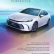Toyota Camry 2.5V 2025 kini di Malaysia – RM221,000, tanpa hibrid, 2.5L NA 204 PS/246 Nm, sistem bunyi JBL