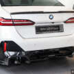 BMW 520i M Sport with M Performance parts at Auto Bavaria – 21-inch wheels and tyres, added carbon-fibre