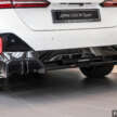BMW 520i M Sport with M Performance parts at Auto Bavaria – 21-inch wheels and tyres, added carbon-fibre