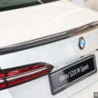 BMW 520i M Sport with M Performance parts at Auto Bavaria – 21-inch wheels and tyres, added carbon-fibre