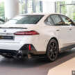 BMW 520i M Sport with M Performance parts at Auto Bavaria – 21-inch wheels and tyres, added carbon-fibre