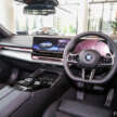 BMW 520i M Sport with M Performance parts at Auto Bavaria – 21-inch wheels and tyres, added carbon-fibre