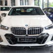 BMW 520i M Sport with M Performance parts at Auto Bavaria – 21-inch wheels and tyres, added carbon-fibre