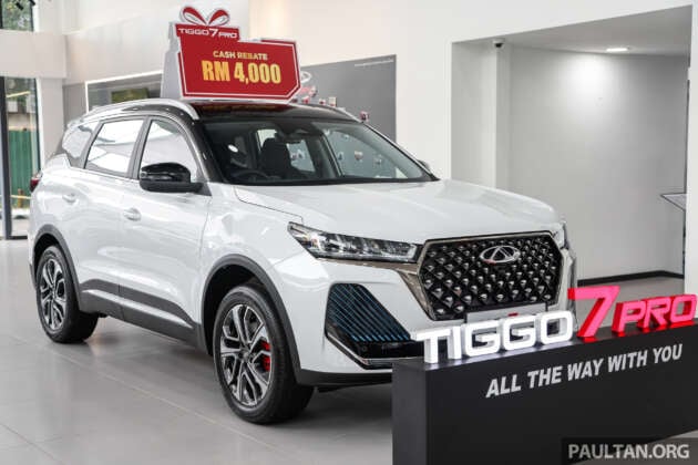 Chery anjur promosi hujung tahun – rebat hingga RM4,000 menanti untuk pembeli SUV Tiggo 7 Pro