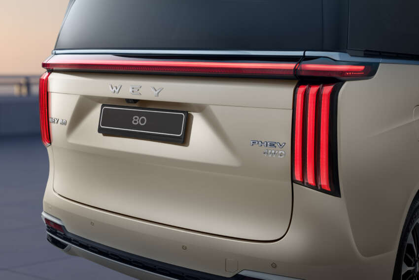 GWM Wey 80 PHEV MPV to be shown at KLIMS 2024 1857640