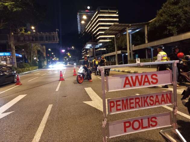 Polis keluarkan 376 saman atas pelbagai kesalahan trafik dalam operasi khas di lokasi panas sekitar KL