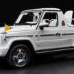 Electric Mercedes-Benz G-Class is latest popemobile