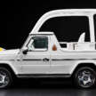 Electric Mercedes-Benz G-Class is latest popemobile