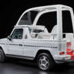 Electric Mercedes-Benz G-Class is latest popemobile