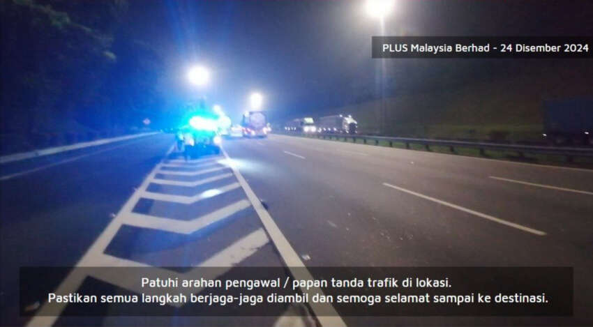 Three-vehicle crash on PLUS highway in Alor Gajah leaves seven dead – bus collided with tyre from trailer 1866571