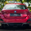 2025 BMW i4 eDrive35 facelift launched in Malaysia – laser taillights, updated design, 500 km range; RM295k