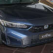 Honda Civic <em>facelift</em> 2025 — pilihan warna Canyon River Blue Metallic baru ganti Lunar Silver Metallic