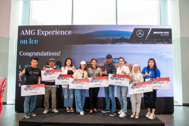 Mercedes-Benz Malaysia AMG customers win prizes for ice driving, TSS Bangsaen GT racing experiences