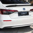 Honda Civic <em>facelift</em> 2025 — video ringkas peningkatan spesifikasi, Google Built-in; dari RM134k-RM168k