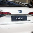 Honda Civic <em>facelift</em> 2025 — video ringkas peningkatan spesifikasi, Google Built-in; dari RM134k-RM168k