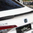 Honda Civic <em>facelift</em> 2025 — video ringkas peningkatan spesifikasi, Google Built-in; dari RM134k-RM168k
