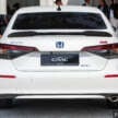 Honda Civic <em>facelift</em> 2025 — video ringkas peningkatan spesifikasi, Google Built-in; dari RM134k-RM168k