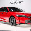 Honda Civic <em>facelift</em> 2025 — video ringkas peningkatan spesifikasi, Google Built-in; dari RM134k-RM168k